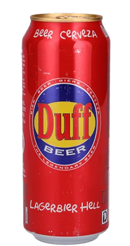 DUFF LAGER LATA 24x33cl